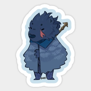 Mini Blaidd Sticker